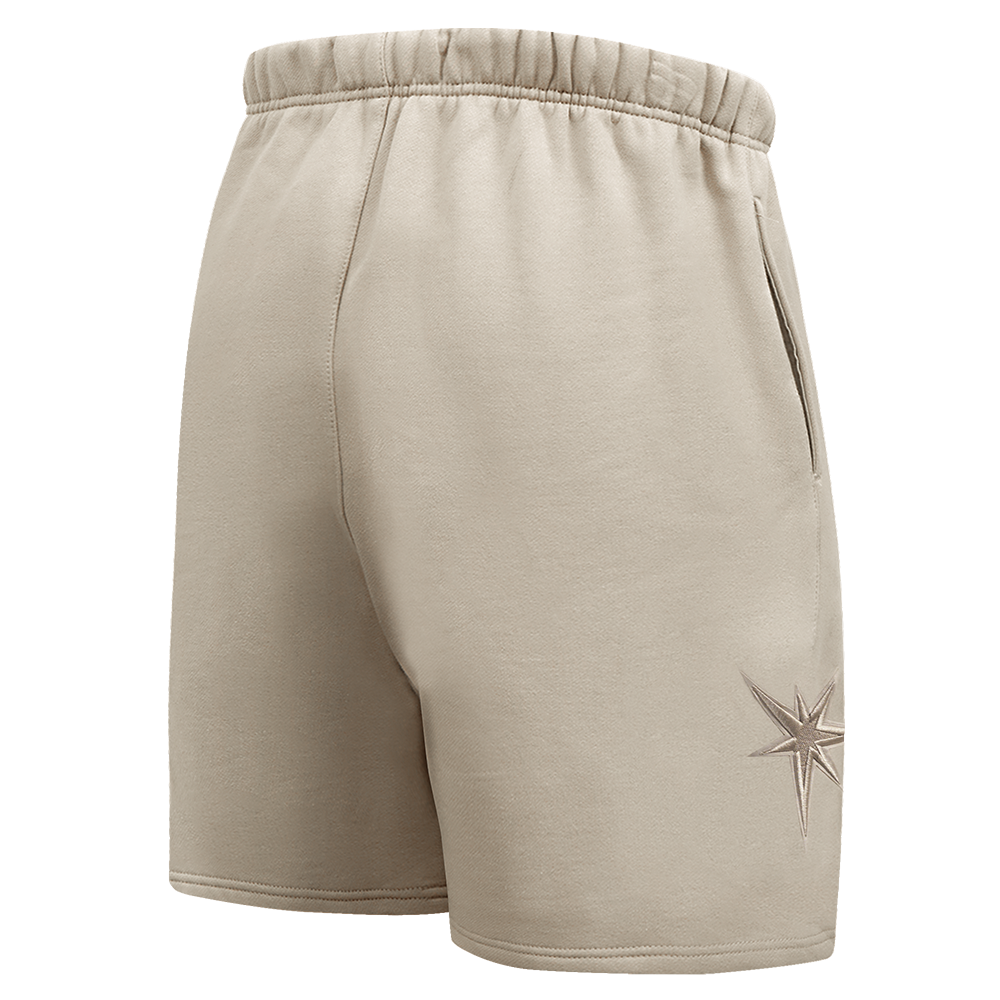 MLB TAMPA BAY RAYS NEUTRAL SHORT EN MOLLETON POUR HOMME POUR HOMME (TAUPE)