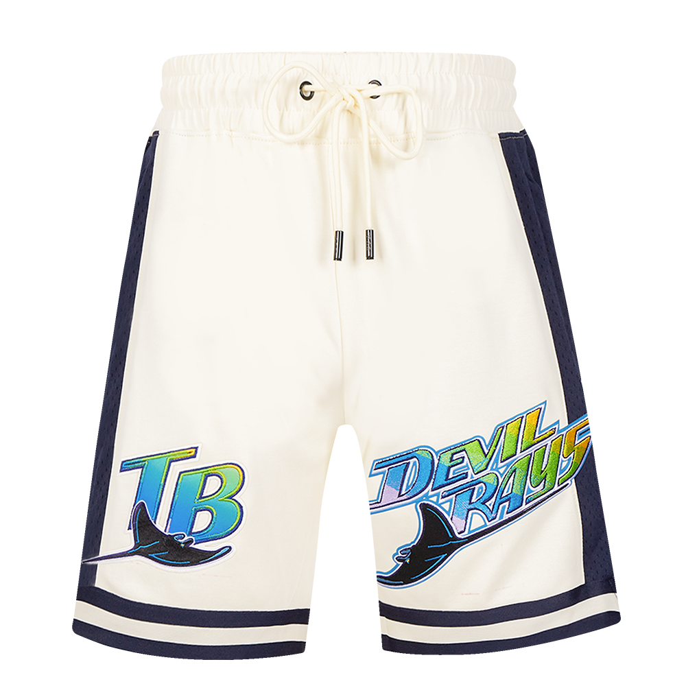MLB TAMPA DEVIL RAYS RETRO CLASSIC MEN'S 2.0 SHORT (EGGSHELL/ MIDNIGHT NAVY)