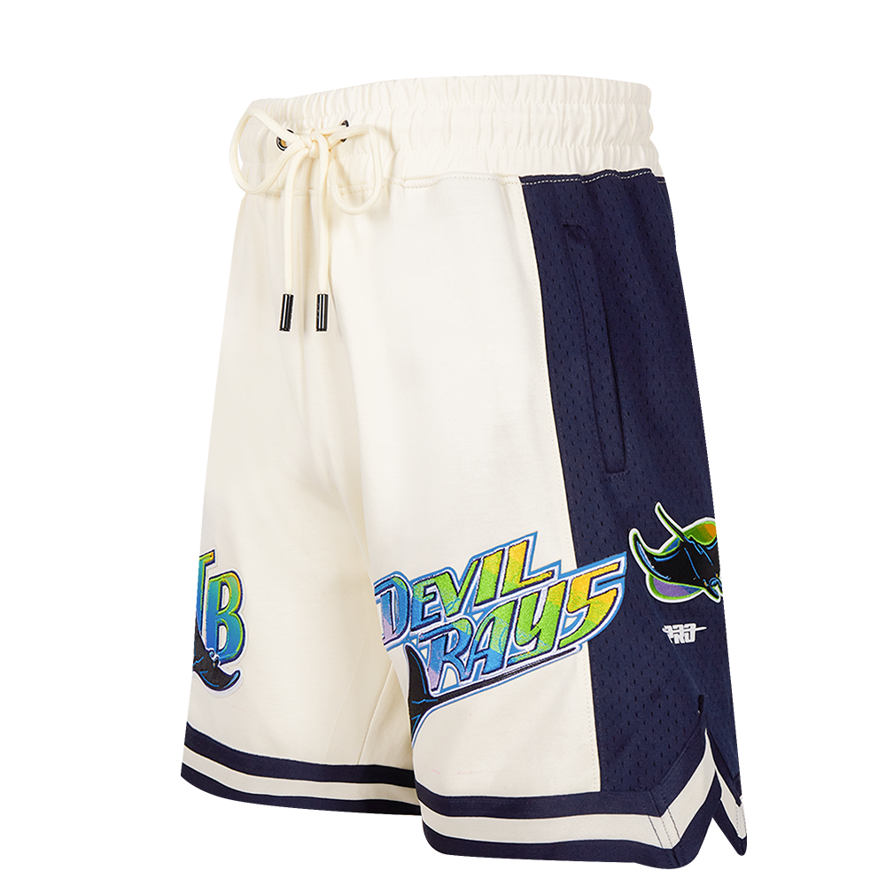 MLB TAMPA DEVIL RAYS RETRO CLASSIC MEN'S 2.0 SHORT (EGGSHELL/ MIDNIGHT NAVY)