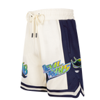 MLB TAMPA DEVIL RAYS RETRO CLASSIC MEN'S 2.0 SHORT (EGGSHELL/ MIDNIGHT NAVY)