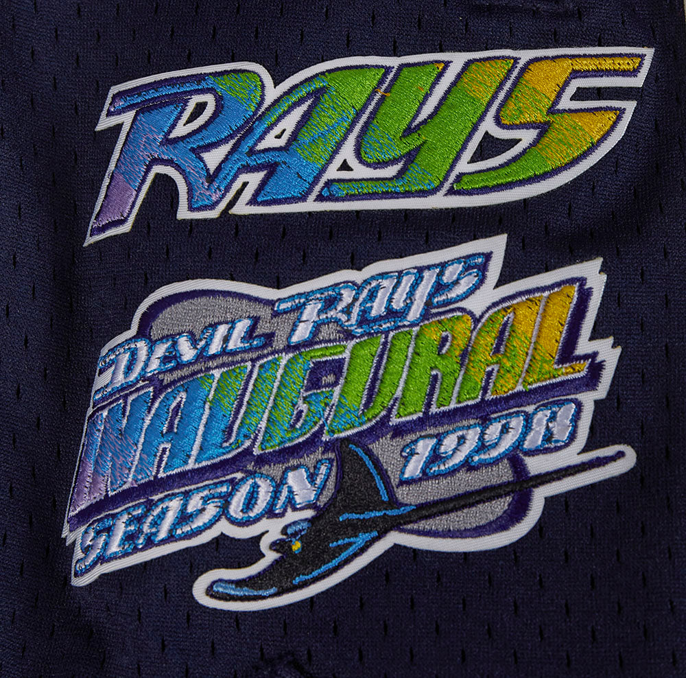 MLB TAMPA DEVIL RAYS RETRO CLASSIC MEN'S 2.0 SHORT (EGGSHELL/ MIDNIGHT NAVY)