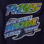 MLB TAMPA DEVIL RAYS RETRO CLASSIC MEN'S 2.0 SHORT (EGGSHELL/ MIDNIGHT NAVY)