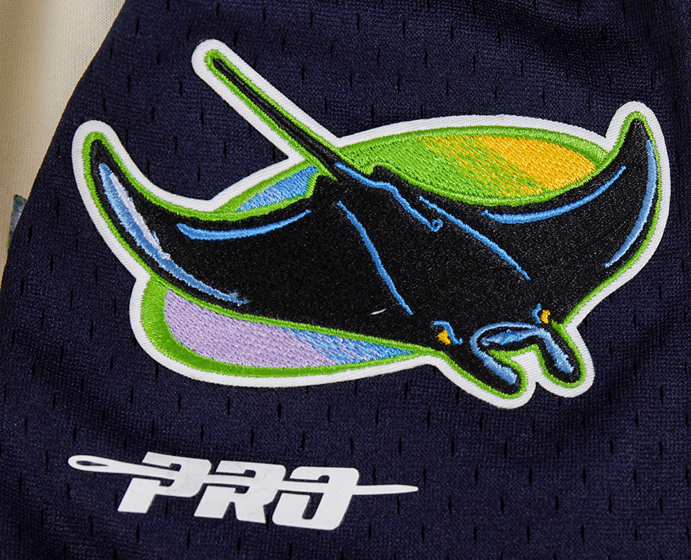 MLB TAMPA DEVIL RAYS RETRO CLASSIC MEN'S 2.0 SHORT (EGGSHELL/ MIDNIGHT NAVY)