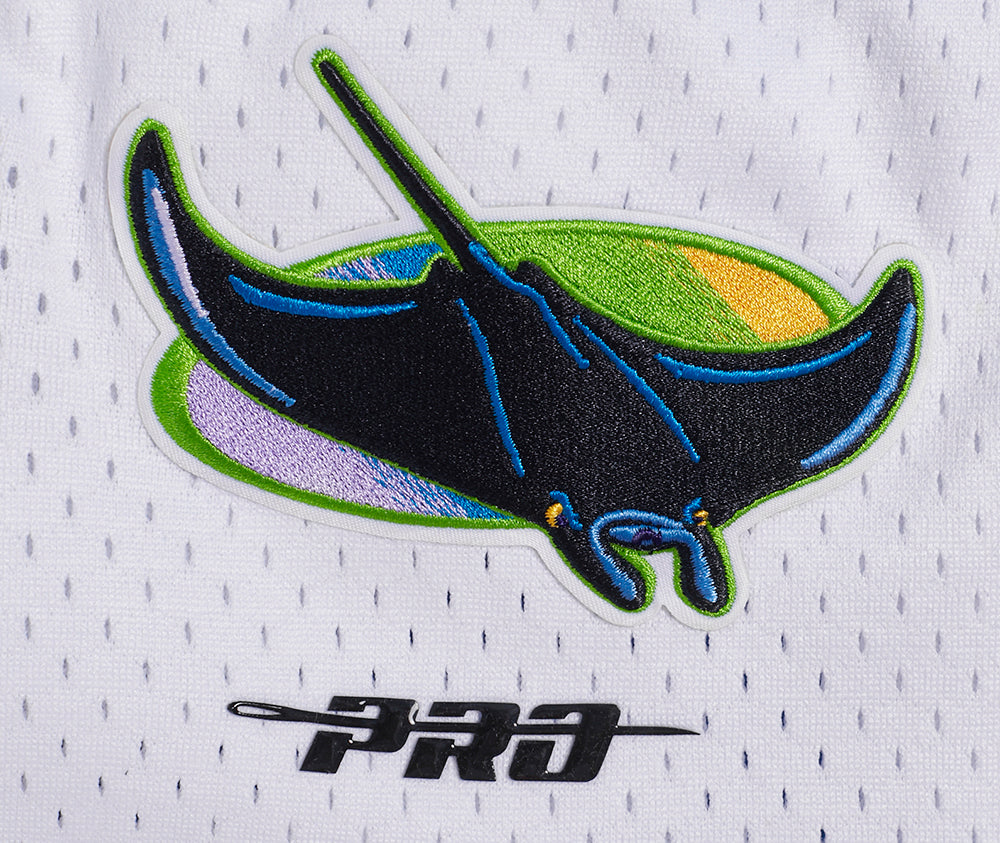 MLB RETRO CLASSIC SHORT 2.0 DES TAMPA DEVIL RAYS POUR HOMME (BLEU UNIVERSITÉ)