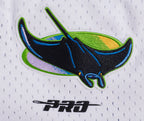 MLB RETRO CLASSIC SHORT 2.0 DES TAMPA DEVIL RAYS POUR HOMME (BLEU UNIVERSITÉ)