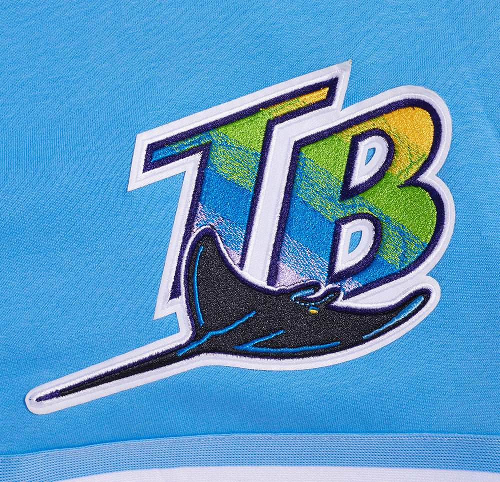 MLB RETRO CLASSIC SHORT 2.0 DES TAMPA DEVIL RAYS POUR HOMME (BLEU UNIVERSITÉ)