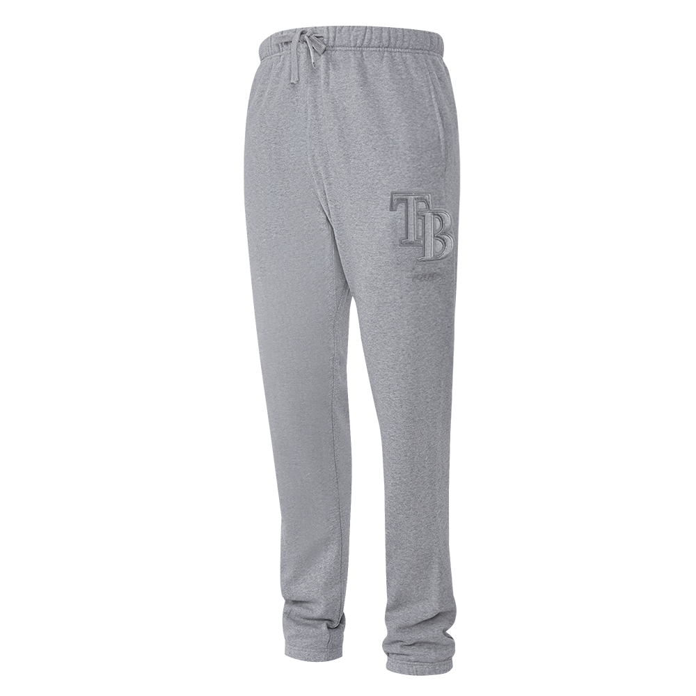 MLB TAMPA BAY RAYS NEUTRAL PANTALON OUATÉ EN MOLLETON POUR HOMME (GRIS CHINÉ FONCÉ)