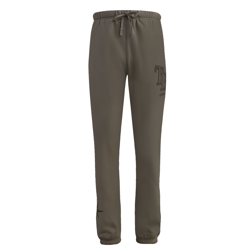 MLB TAMPA BAY RAYS NEUTRAL MEN'S  FLC SWEATPANT (DARK TAUPE)