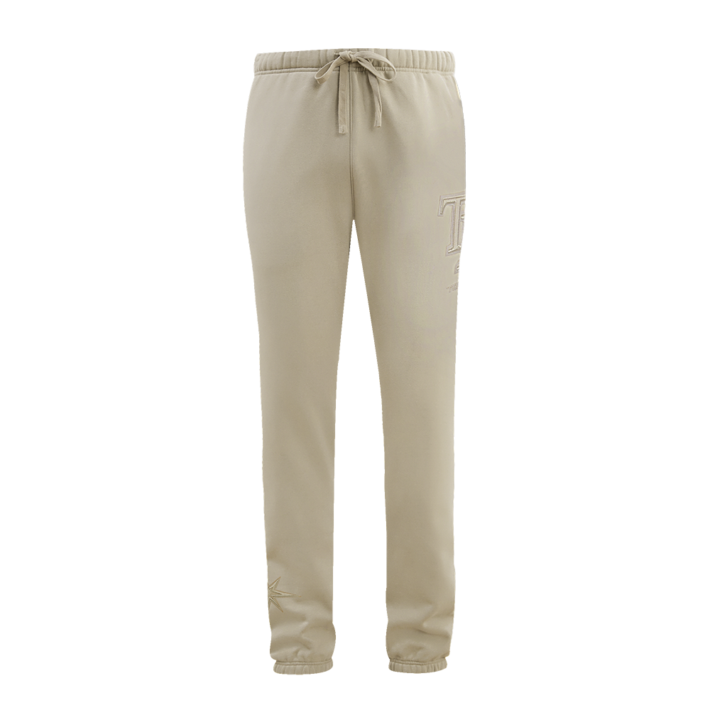 MLB TAMPA BAY RAYS NEUTRAL MEN'S  FLC SWEATPANT (TAUPE)
