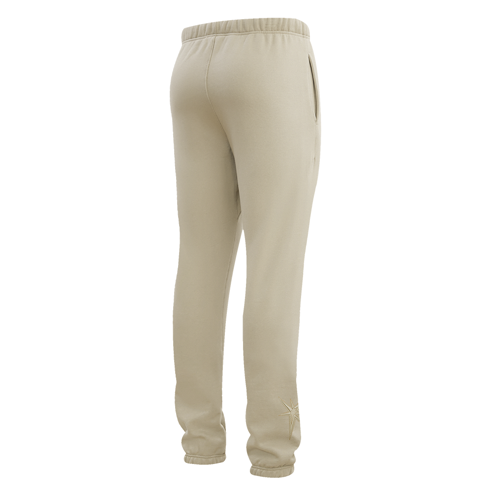 MLB TAMPA BAY RAYS NEUTRAL MEN'S  FLC SWEATPANT (TAUPE)
