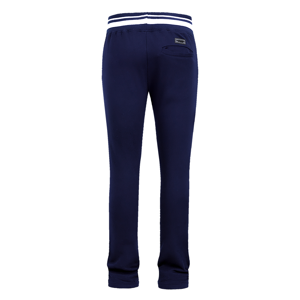 MLB TAMPA BAY RAYS SCRIPT TAIL PANTALON OUATÉ EN MOLLETON CÔTELÉ POUR HOMME (MARINE MINUIT)