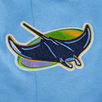 MLB TAMPA BAY RAYS SCRIPT TAIL PANTALON OUATÉ EN MOLLETON CÔTELÉ POUR HOMME (BLEU UNIVERSITÉ)