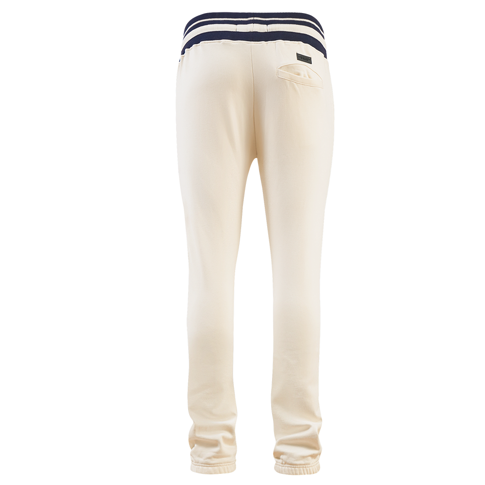 MLB TAMPA DEVIL RAYS RETRO CLASSIC MEN'S SWEATPANT (EGGSHELL/ MIDNIGHT NAVY)