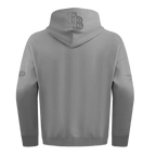 MLB TAMPA BAY RAYS NEUTRAL CHANDAIL À CAPUCHON EN MOLLETON À ÉPAULES TOMBANTES POUR HOMME (GRIS CHINÉ FONCÉ)