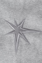 MLB TAMPA BAY RAYS NEUTRAL CHANDAIL À CAPUCHON EN MOLLETON À ÉPAULES TOMBANTES POUR HOMME (GRIS CHINÉ FONCÉ)