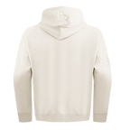 MLB TAMPA BAY RAYS NEUTRAL MEN'S  DROP SHOULDER FLC PO HOODIE (EGGSHELL)