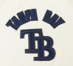 MLB TAMPA BAY RAYS TRIPLE TONAL RELAXED FIT WOMEN'S RACERBACK (EGGSHELL)