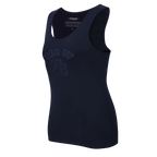 MLB TAMPA BAY RAYS TRIPLE TONAL RELAXED FIT WOMEN'S RACERBACK (MIDNIGHT NAVY)