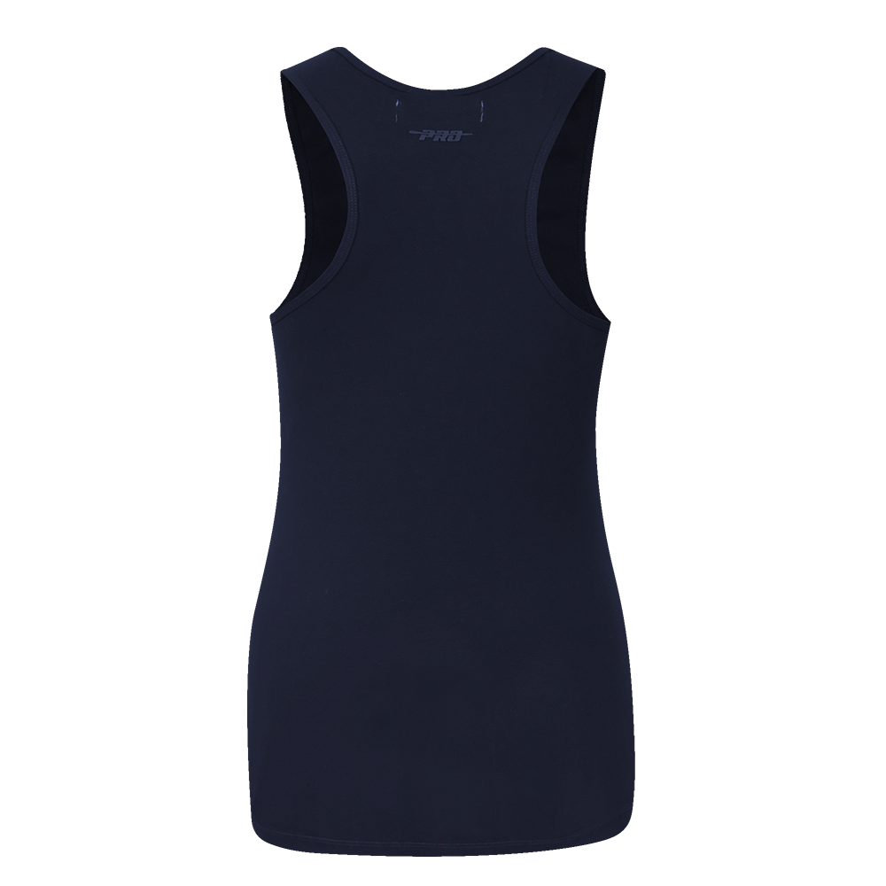MLB TAMPA BAY RAYS TRIPLE TONAL RELAXED FIT WOMEN'S RACERBACK (MIDNIGHT NAVY)