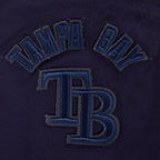 MLB TAMPA BAY RAYS TRIPLE TONAL RELAXED FIT WOMEN'S RACERBACK (MIDNIGHT NAVY)