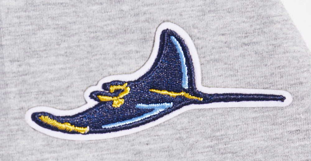 MLB TAMPA BAY RAYS CLASSIC HAUT À COUPE CARRÉE POUR FEMME (GRIS CHINÉ)