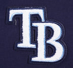 MLB TAMPA BAY RAYS CLASSIC HAUT À COUPE CARRÉE POUR FEMME (MARINE MINUIT)