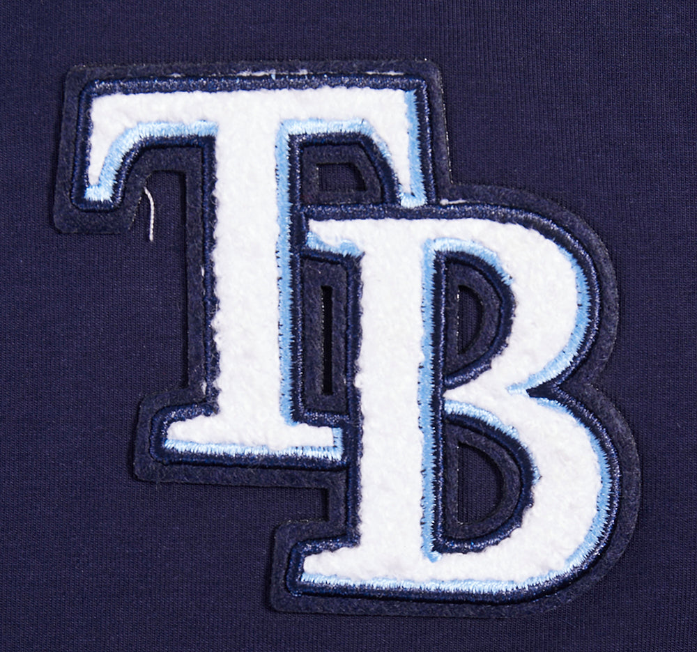 MLB TAMPA BAY RAYS CLASSIC HAUT À COUPE CARRÉE POUR FEMME (MARINE MINUIT)
