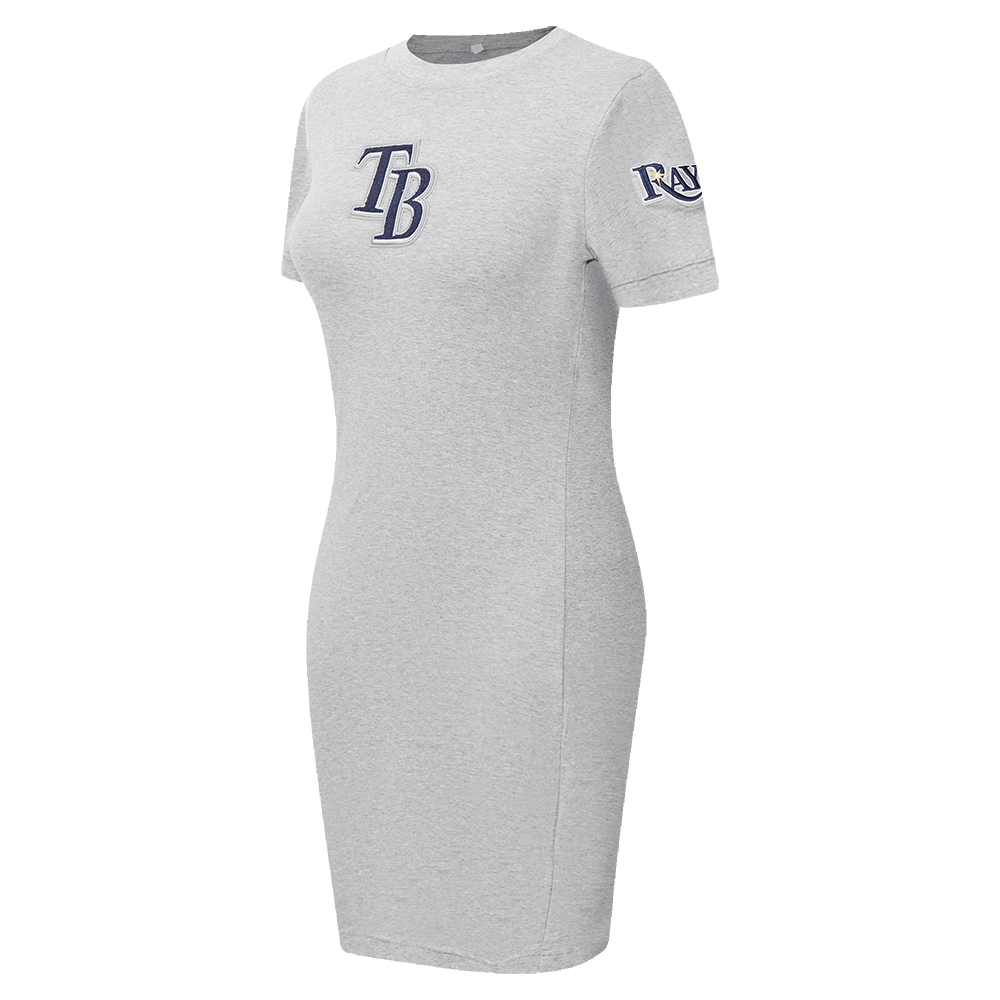 MLB TAMPA BAY RAYS CLASSIC WOMEN'S BODYCON DRESS (HEATHER GREY)