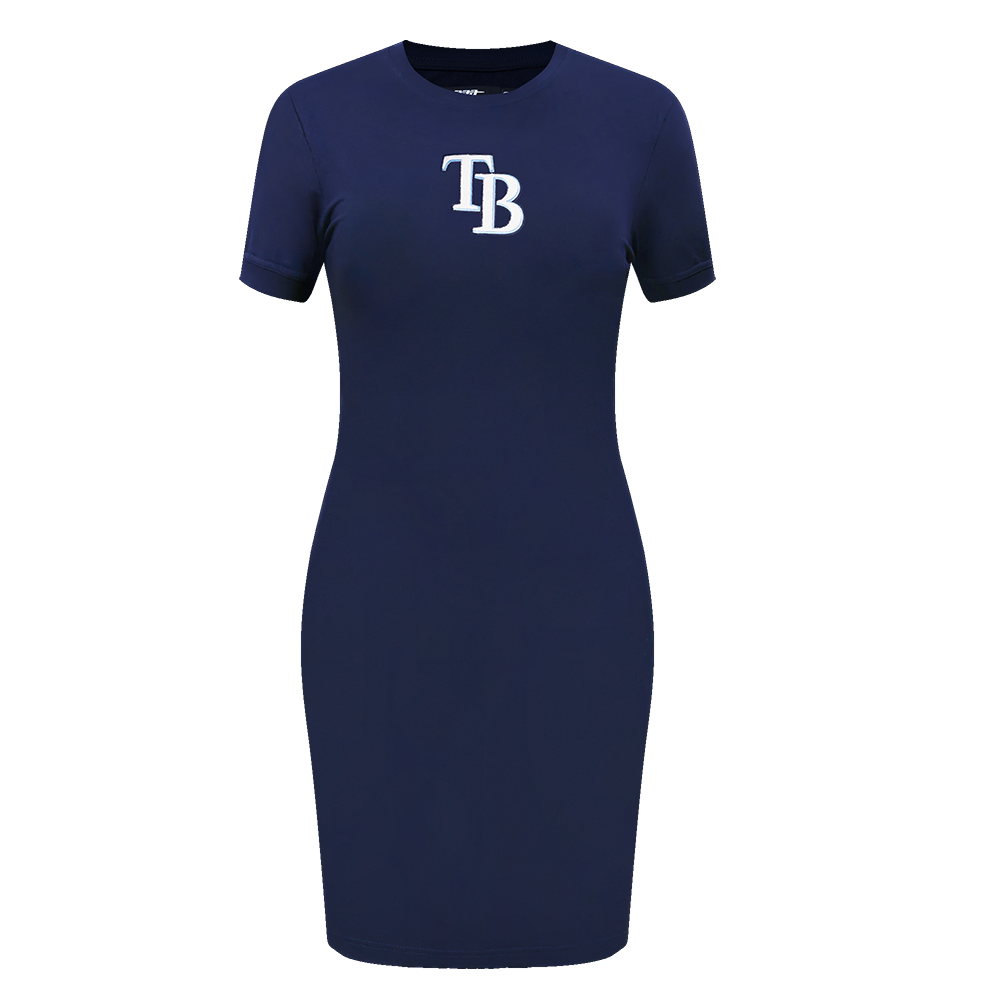 MLB TAMPA BAY RAYS CLASSIC ROBE MOULANTE POUR FEMME (MARINE MINUIT)