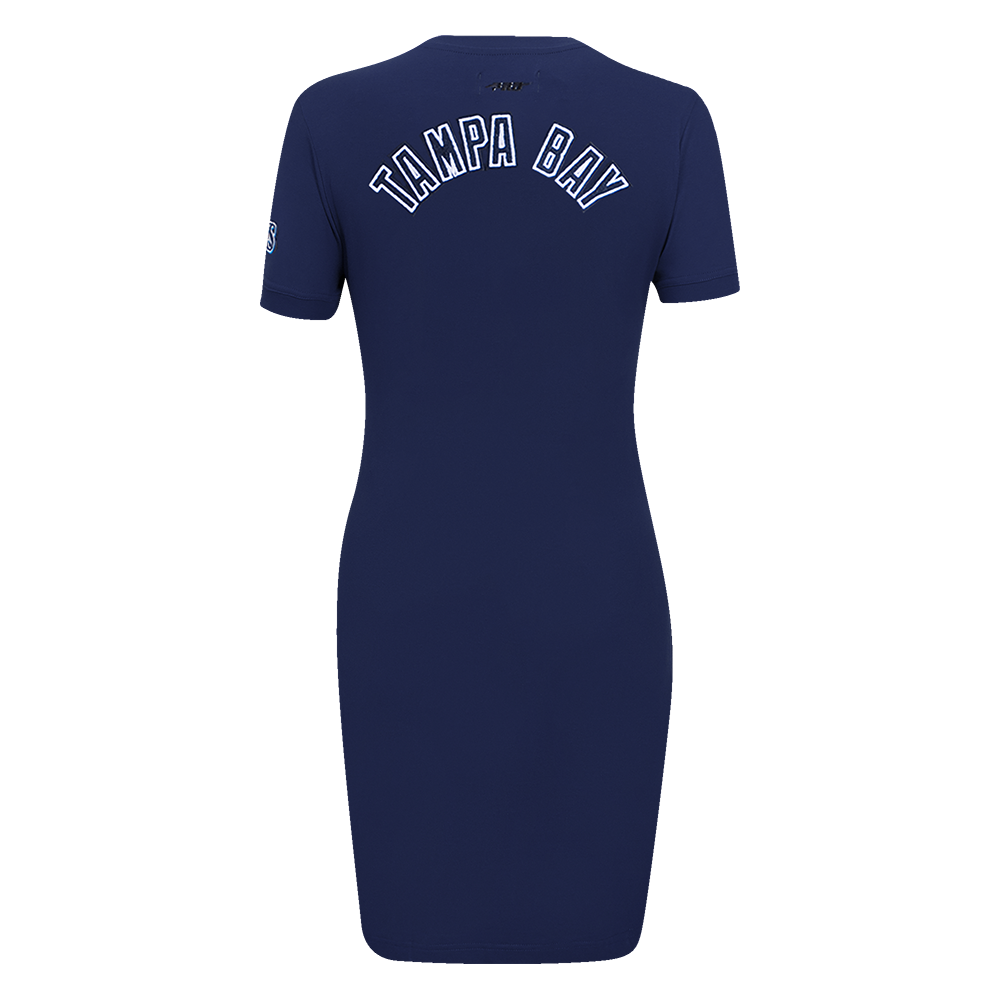 MLB TAMPA BAY RAYS CLASSIC ROBE MOULANTE POUR FEMME (MARINE MINUIT)