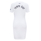 MLB TAMPA BAY RAYS CLASSIC ROBE MOULANTE POUR FEMME (BLANC)
