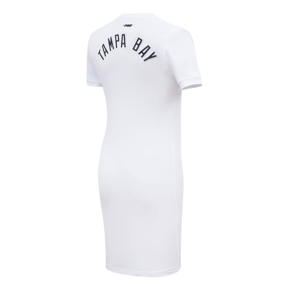 MLB TAMPA BAY RAYS CLASSIC ROBE MOULANTE POUR FEMME (BLANC)