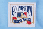 MLB TAMPA BAY RAYS RETRO CLASSIC CHANDAIL À COL ROND CÔTELÉ POUR FEMME (BLEU UNIVERSITÉ)