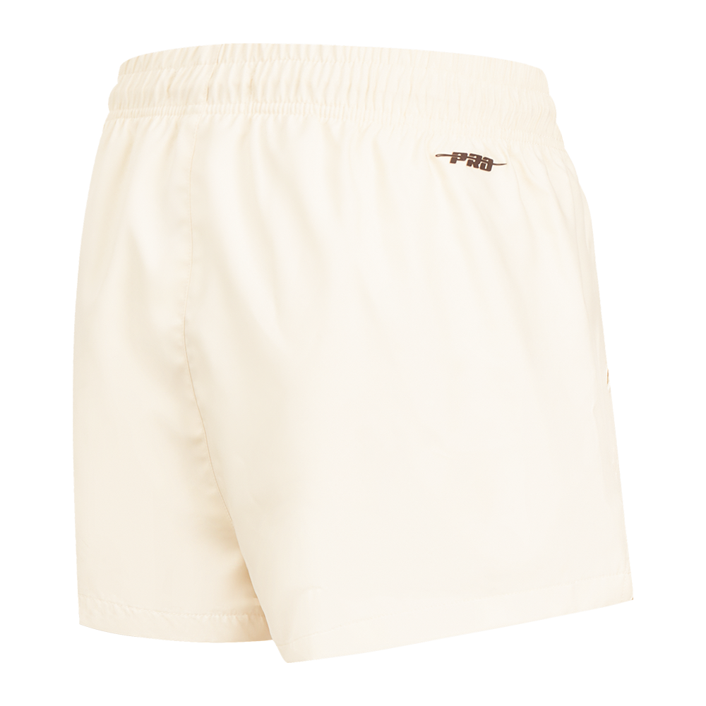 MLB TAMPA BAY RAYS TRIPLE TONAL W WOVEN WOMEN'S SHORT (EGGSHELL)