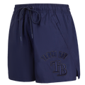 MLB TAMPA BAY RAYS TRIPLE TONAL W WOVEN WOMEN'S SHORT (MIDNIGHT NAVY)