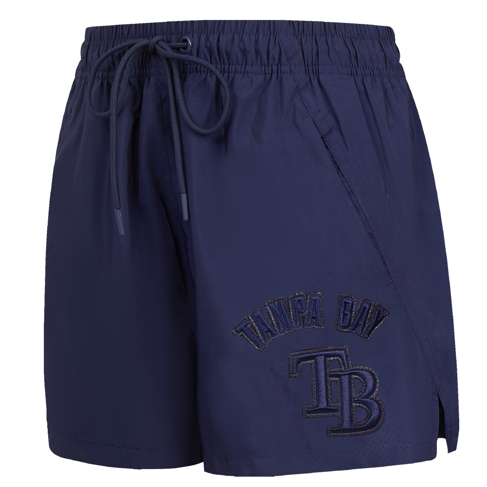 MLB TAMPA BAY RAYS TRIPLE TONAL W WOVEN WOMEN'S SHORT (MIDNIGHT NAVY)