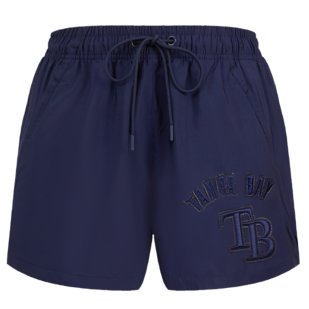 MLB TAMPA BAY RAYS TRIPLE TONAL W WOVEN WOMEN'S SHORT (MIDNIGHT NAVY)
