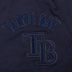 MLB TAMPA BAY RAYS TRIPLE TONAL W WOVEN WOMEN'S SHORT (MIDNIGHT NAVY)