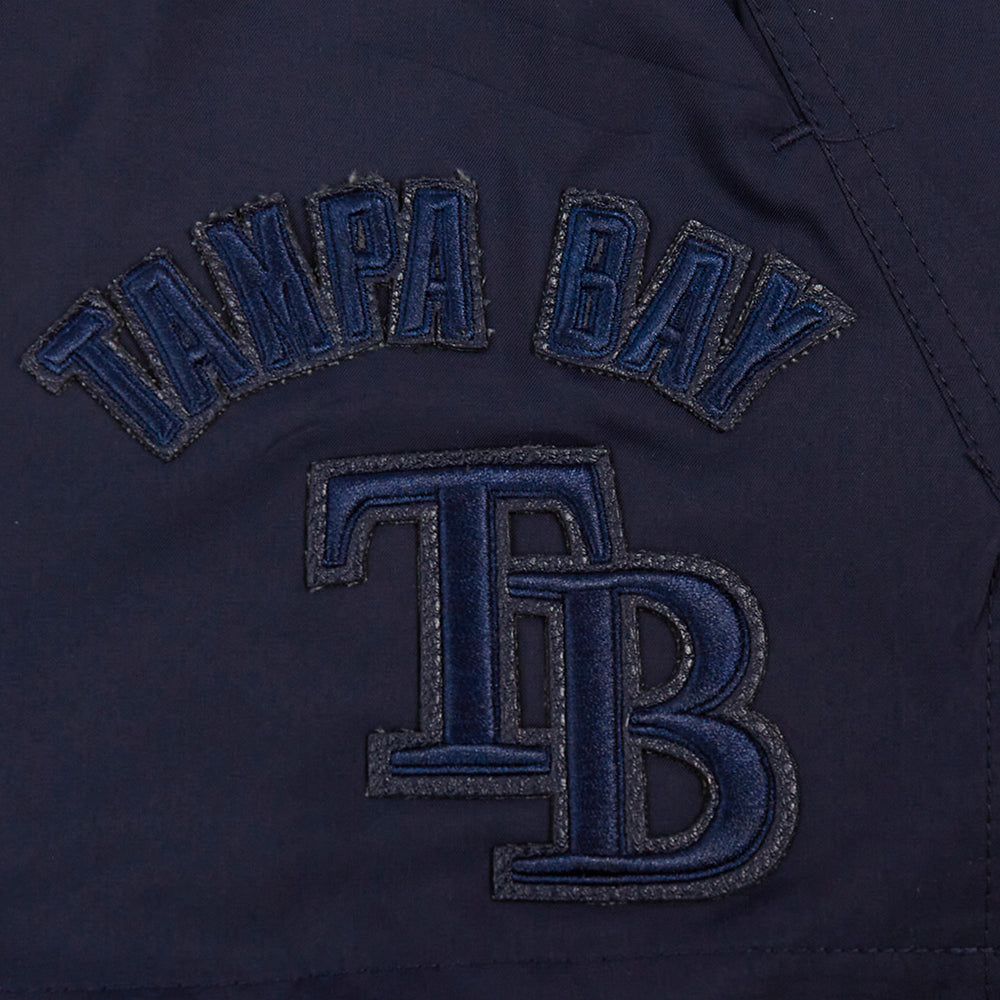 MLB TAMPA BAY RAYS TRIPLE TONAL W WOVEN WOMEN'S SHORT (MIDNIGHT NAVY)