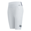 MLB TAMPA BAY RAYS CLASSIC WOMEN'S COTTON BIKE SHORT (HEATHER GREY)
