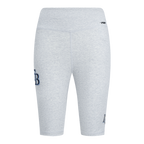MLB TAMPA BAY RAYS CLASSIC WOMEN'S COTTON BIKE SHORT (HEATHER GREY)