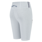 MLB TAMPA BAY RAYS CLASSIC WOMEN'S COTTON BIKE SHORT (HEATHER GREY)