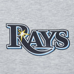 MLB TAMPA BAY RAYS CLASSIC WOMEN'S COTTON BIKE SHORT (HEATHER GREY)