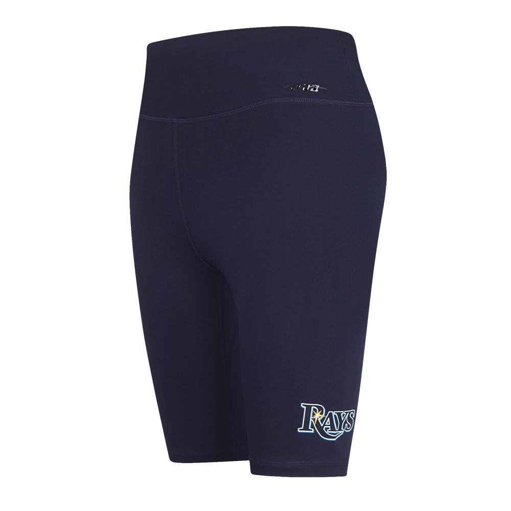 MLB TAMPA BAY RAYS CLASSIC WOMEN'S COTTON BIKE SHORT (MIDNIGHT NAVY)