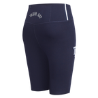 MLB TAMPA BAY RAYS CLASSIC WOMEN'S COTTON BIKE SHORT (MIDNIGHT NAVY)