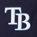 MLB TAMPA BAY RAYS CLASSIC WOMEN'S COTTON BIKE SHORT (MIDNIGHT NAVY)