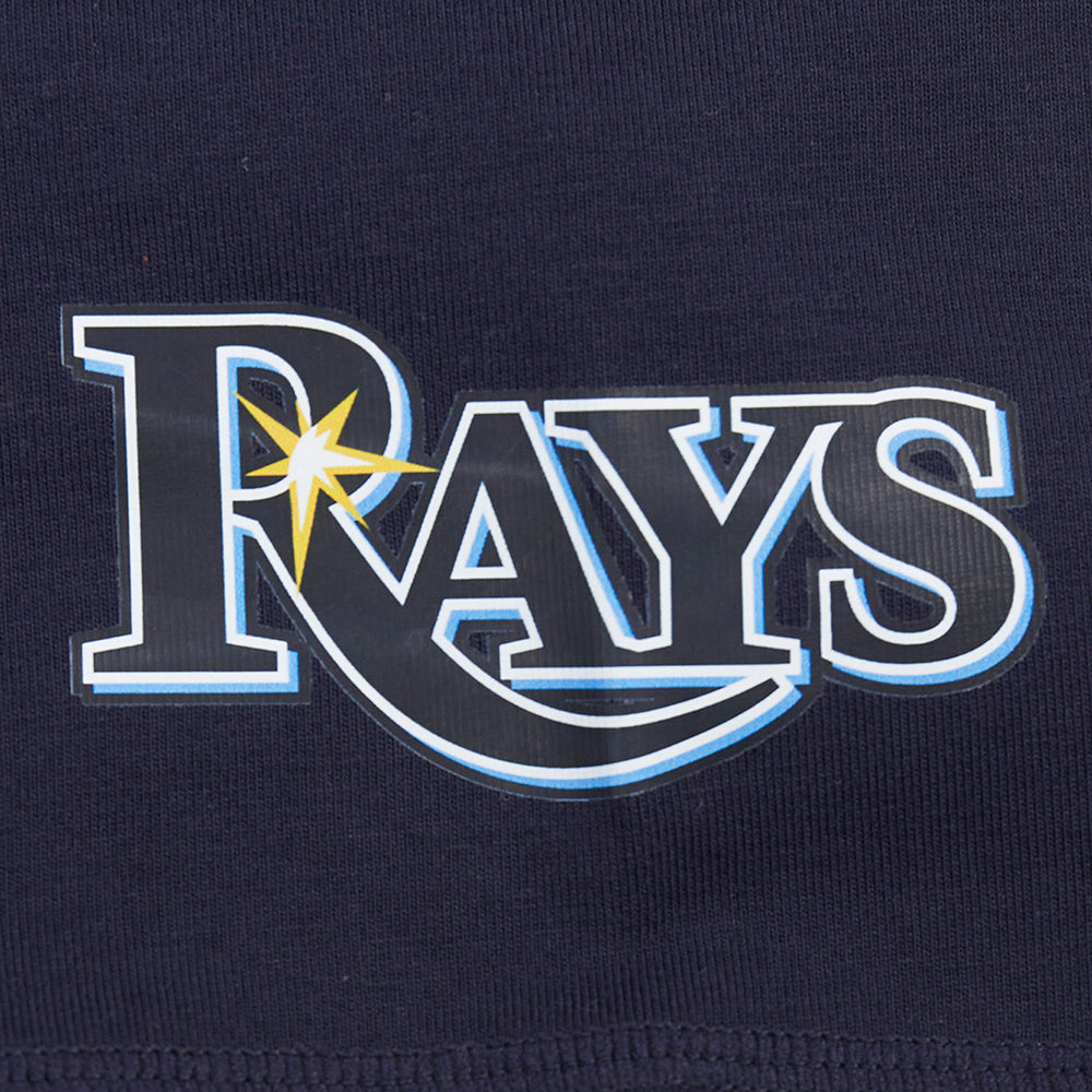 MLB TAMPA BAY RAYS CLASSIC WOMEN'S COTTON BIKE SHORT (MIDNIGHT NAVY)