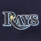 MLB TAMPA BAY RAYS CLASSIC WOMEN'S COTTON BIKE SHORT (MIDNIGHT NAVY)