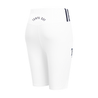 MLB TAMPA BAY RAYS CLASSIC WOMEN'S COTTON BIKE SHORT (WHITE)