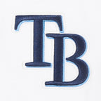 MLB TAMPA BAY RAYS CLASSIC WOMEN'S COTTON BIKE SHORT (WHITE)